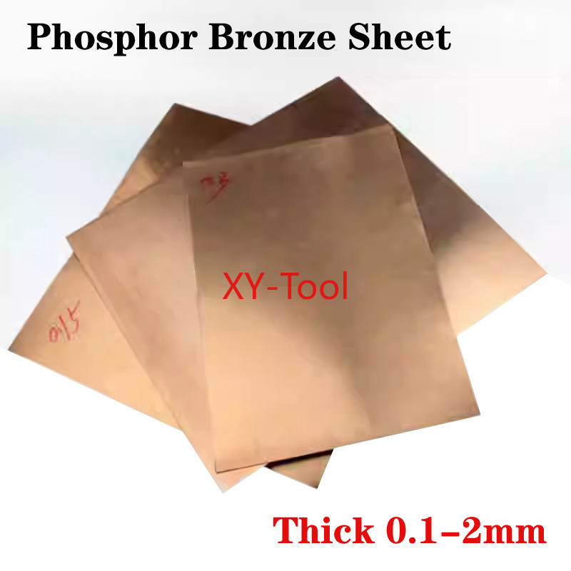 Zero Power Tools - 1 個リン青銅シート厚さ 0.1-2 ミリメートルリン青銅プレートボード耐摩耗性弾性銅板ゼロ切断加工