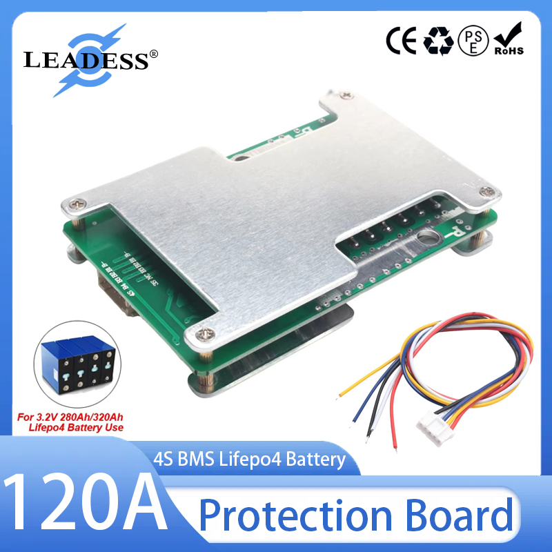 Power Tools Universal Battery - 4S 12V 120A LiFePO4 リチウムイオンバッテリー保護ボード電源バッテリーバランス/強化 BMS