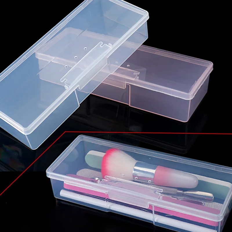 Power Tools Storage - ネイルアート収納ボックスネイルアクセサリーオーガナイザープラスチック容器ネイルラインストーンブラシペンバッファ研削ファイル収納ボックス