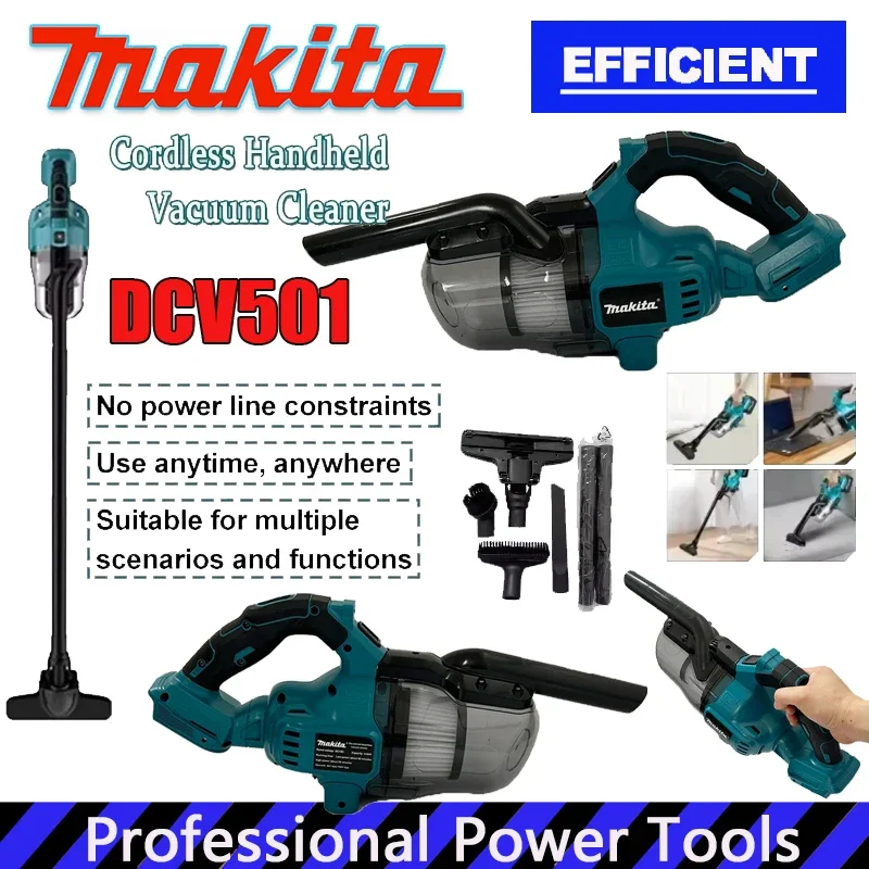 Power Tools Vacuum - マキタ ハンドヘルド集塵機 フロアコードレス掃除機 カーペット 車 ペットの毛掃除