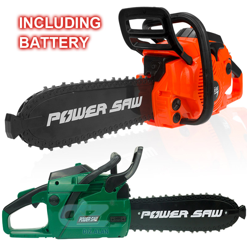 Power Tools Kids - キッズツールパワーチェーンソー電気修理おもちゃリアルなサウンド子供ごっこ遊びハロウィンクリスマス誕生日ギフト男の子のため