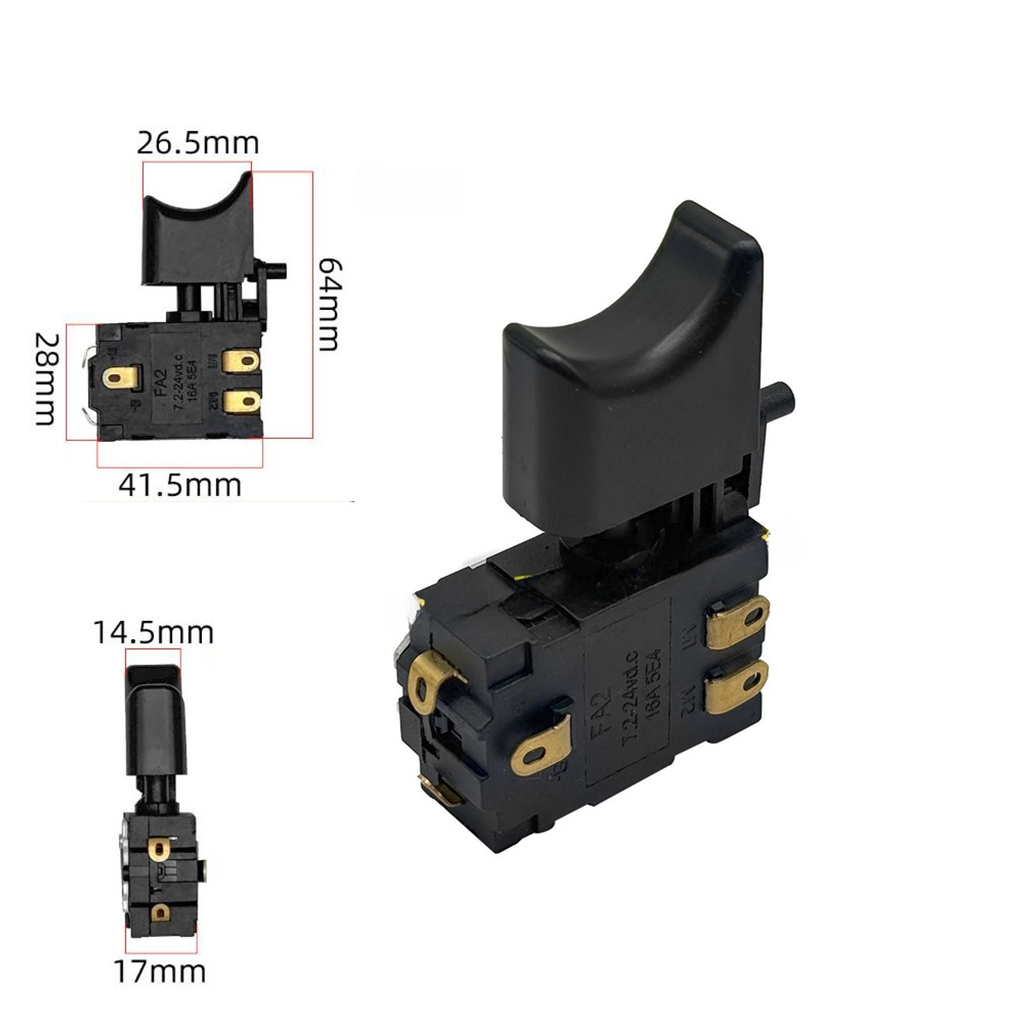 Power Tools Underwater - 12V 21V リチウム電動ドリルスイッチ前進後退速度制御スイッチ交換用電動工具アクセサリー
