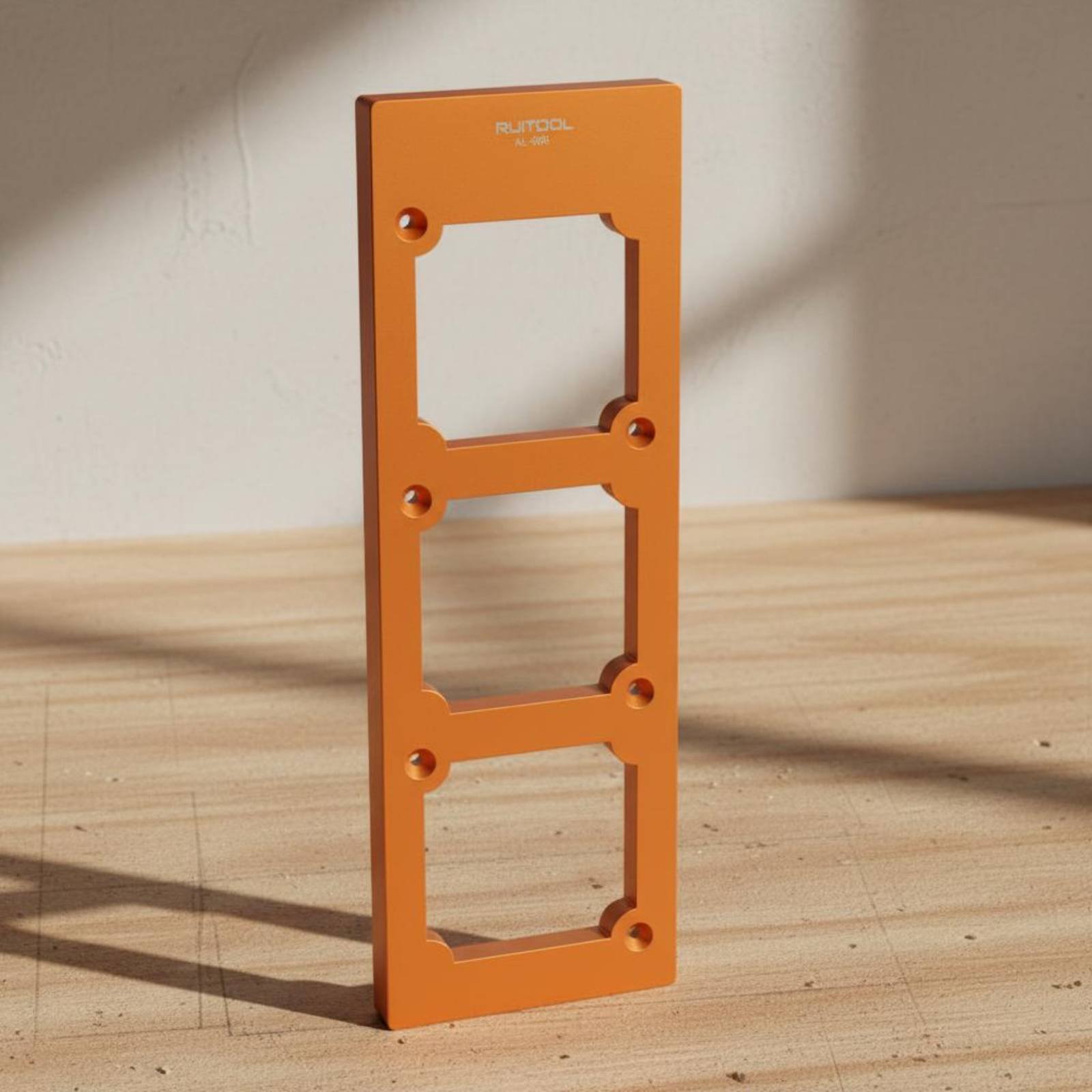 Power Tools Tool Box - ソケットカットアウトテンプレート厚みのあるアルミニウム合金スイッチコンセント穴ガイド電気ボックス開口部ジグ高精度電動工具