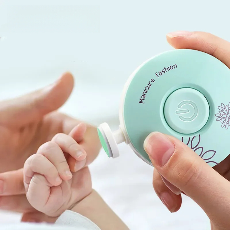 Power Tools Kids - 赤ちゃん用電動ネイルトリマー、子供用ネイルポリッシャー、ベビーケアキット、マニキュアセット、簡単ネイルトリミング、新生児用ネイルファイルクリッパー