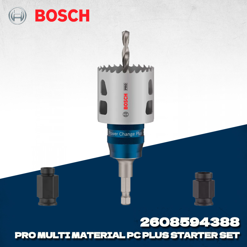 Power Tools Plus - BOSCH PRO マルチマテリアル PC プラススターターキット針葉樹乾式壁用電動工具アクセサリーボッシュ 2608594388