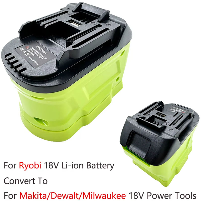 Power Tools Milwaukee - バッテリーアダプターリョービ 18V リチウムイオンバッテリー変換マキタ/デウォルト/ミルウォーキー 18V 20V コードレス電動工具