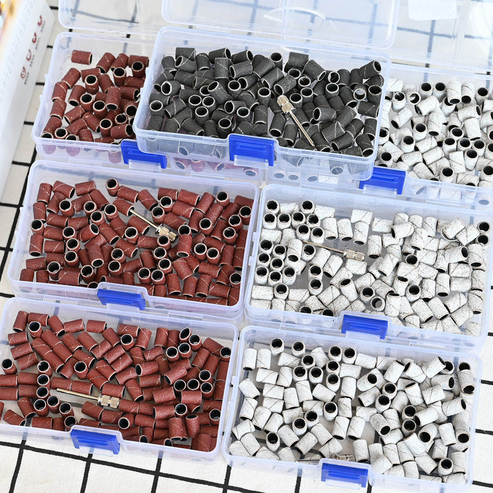 Power Tools Tool Box - 100個入り/箱 ネイルアート サンディングバンド # 80, #