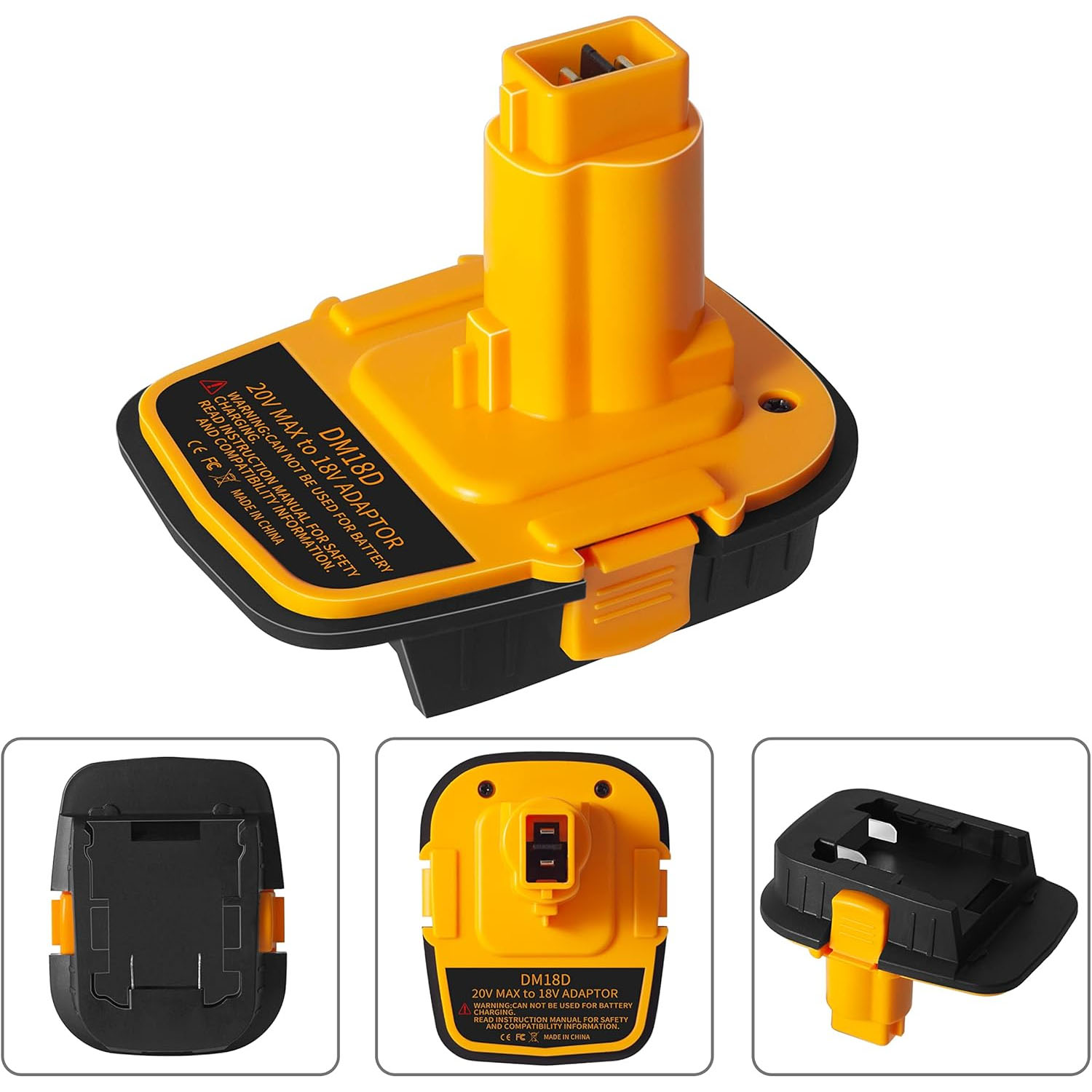 Power Tools Milwaukee - DM18D バッテリーアダプター USB 変換付き DeWalt 20V