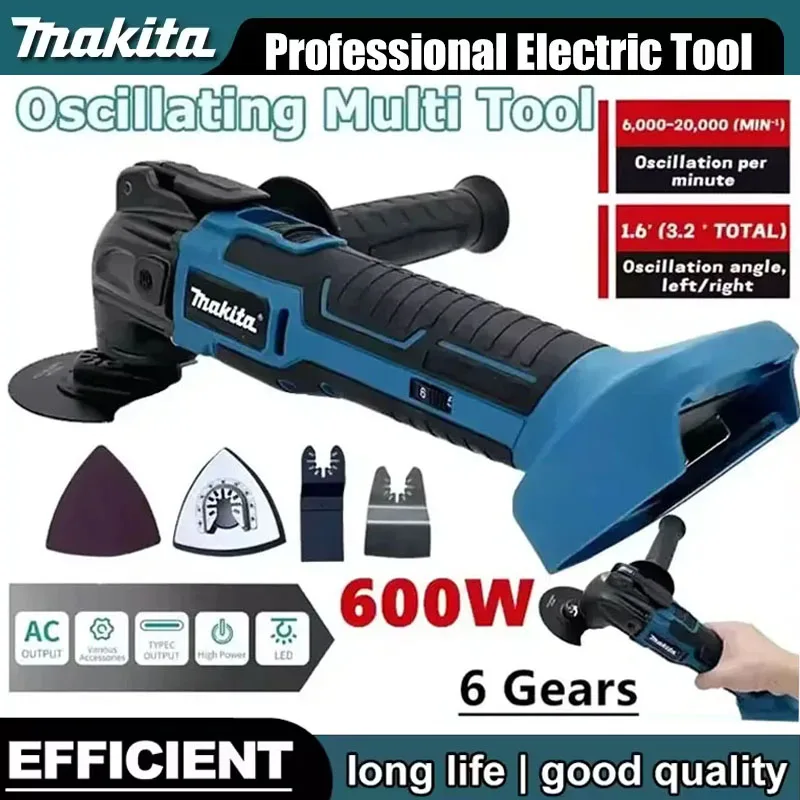 Power Tools Makita - マキタ 20000OPM 電動のこぎりトリマー切断木工電動工具 21V 18V バッテリー用