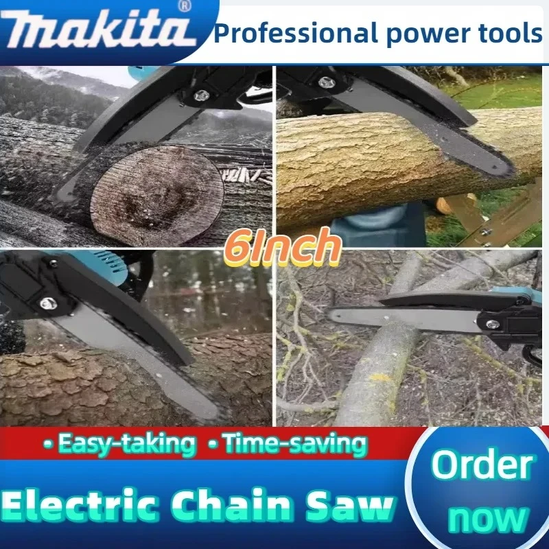 マキタ 6 インチチェーンソー 18V 電動のこぎりハンドヘ - Power Tools Makita のレビューと価格