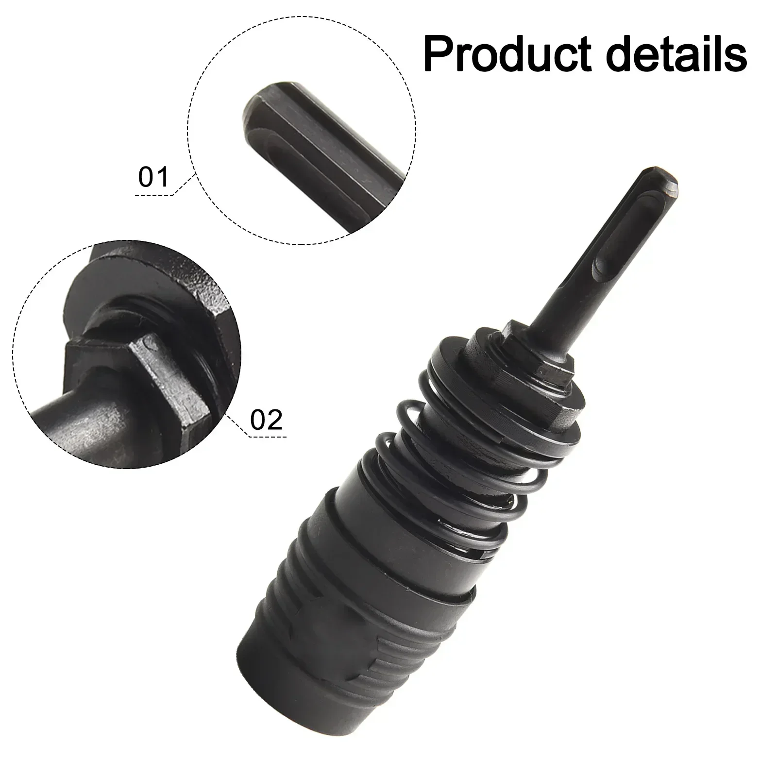 1pc SDS プラスに SDS 最大アダプタハンマードリル - Power Tools Plus のレビューと価格