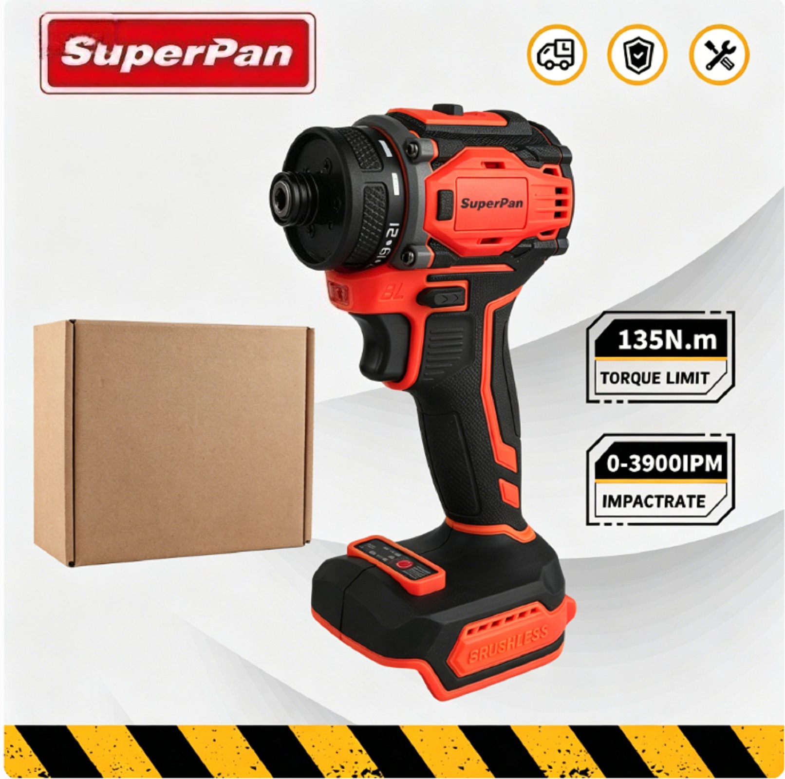 SuperPan 3900IPM ブラシレスコードレスインパ - Power Tools Milwaukee のレビューと価格