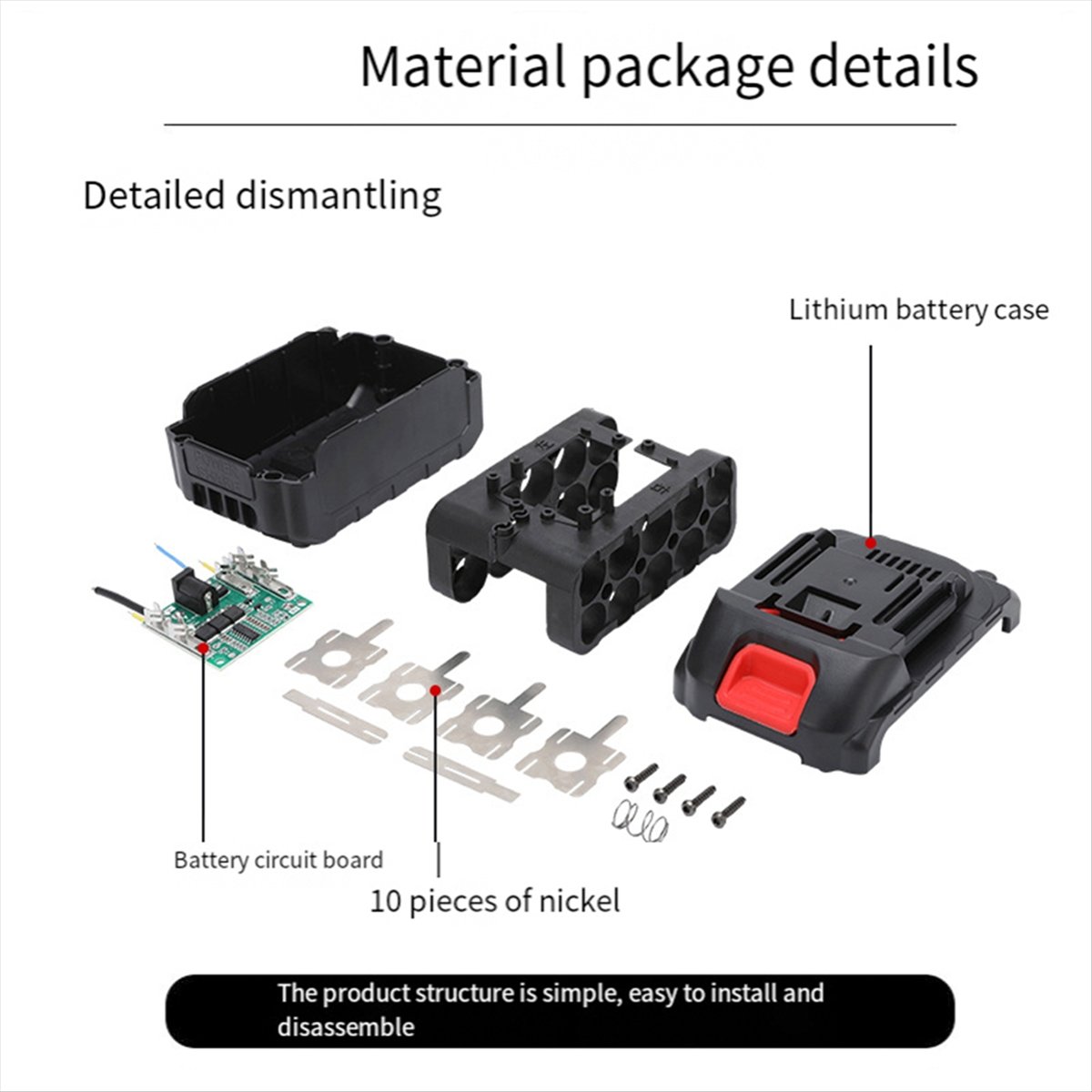 DT74 最新電動工具ケース 21V バッテリー収納ボックス - Power Tools Tool Box のレビューと価格