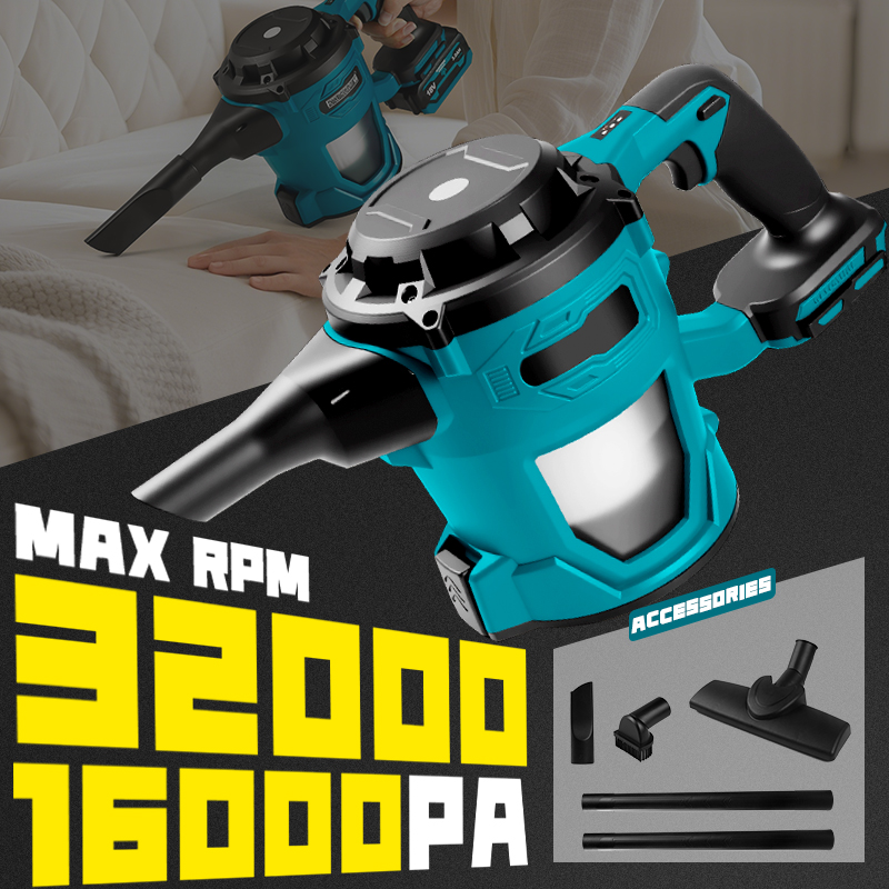 マキタ18Vバッテリー対応、16000Paコードレス電動掃除 - Power Tools Vacuum のレビューと価格
