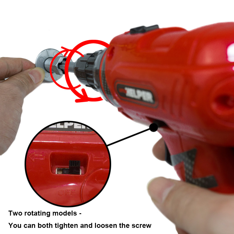 ツールおもちゃ電気ドリル BO シミュレーションスクリュード - Power Tools Kids のレビューと価格