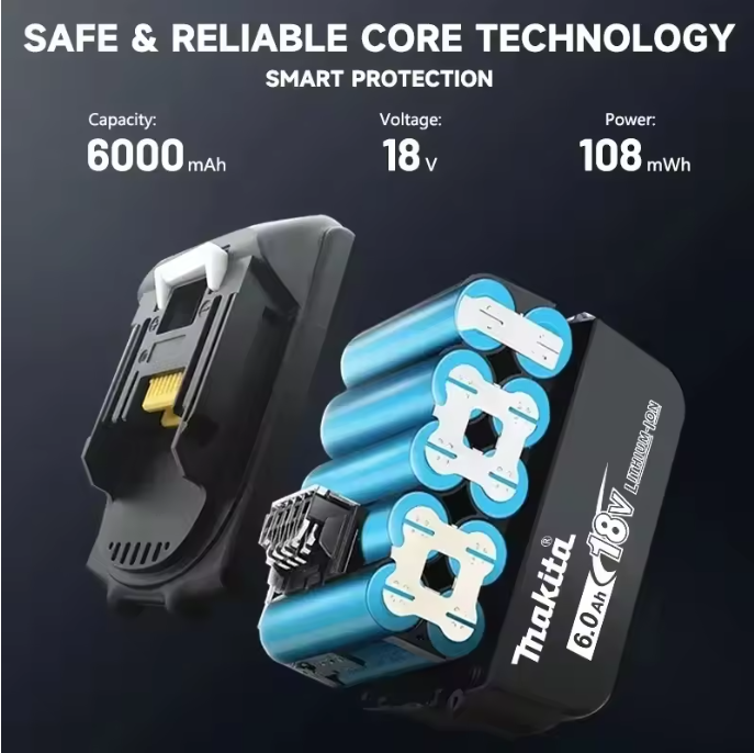 純正マキタ18Vバッテリー 9Ah 6Ah 5Ah 充電式バ - Power Tools Makita のレビューと価格