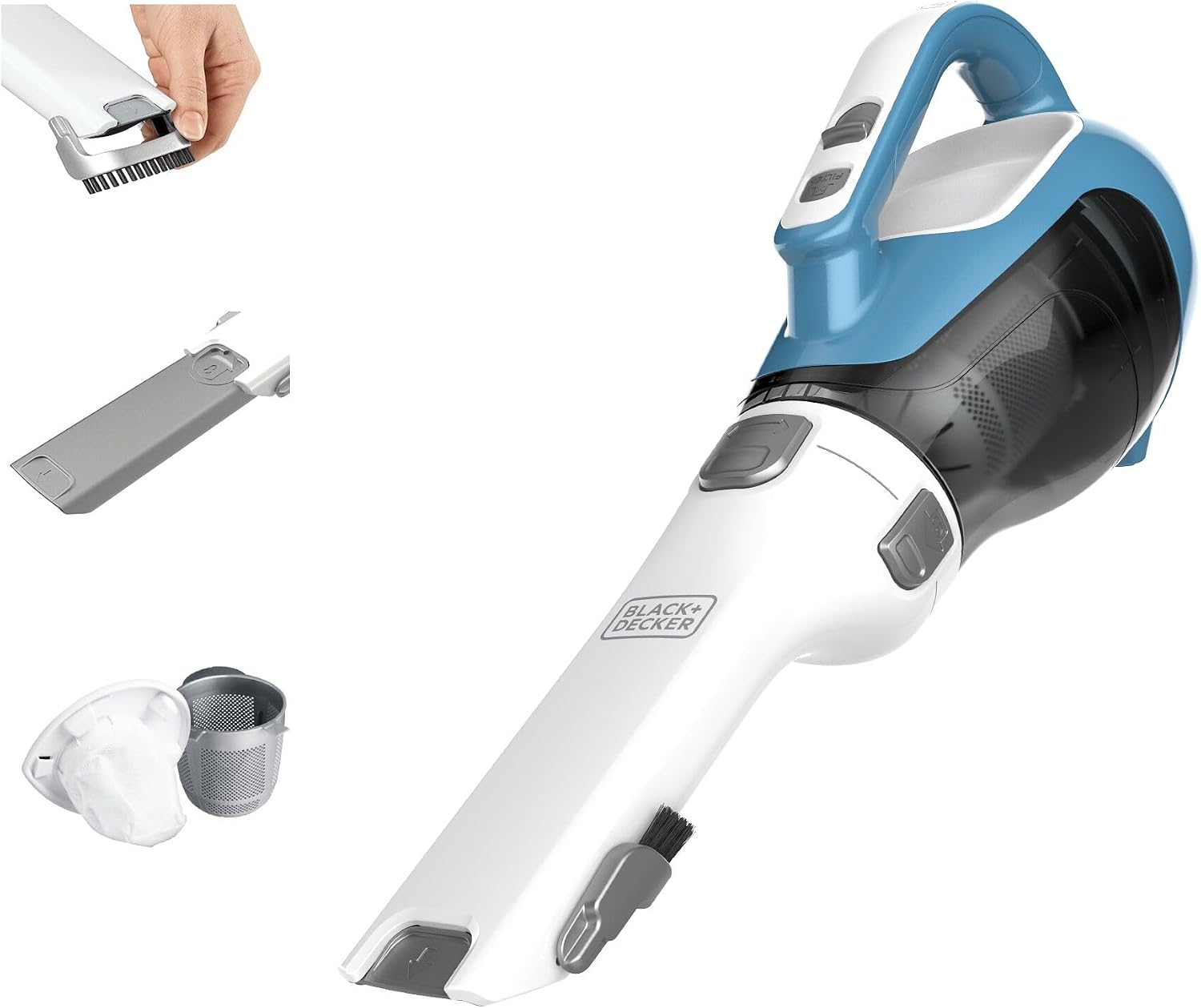 家庭用および車用のコードレスハンドヘルド掃除機、強力な吸引力 - Power Tools Vacuum のレビューと価格