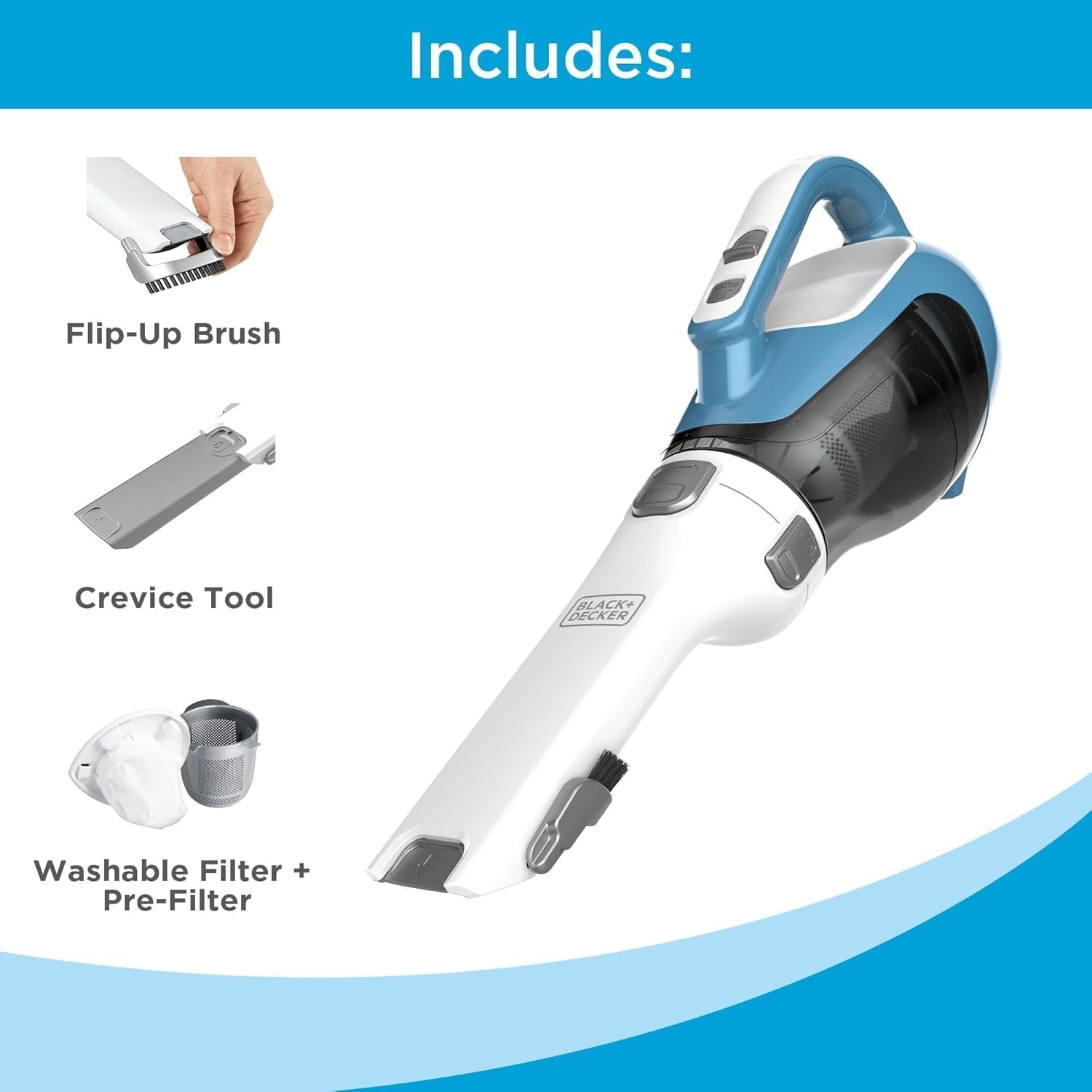 家庭用および車用のコードレスハンドヘルド掃除機、強力な吸引力 - Power Tools Vacuum のレビューと価格