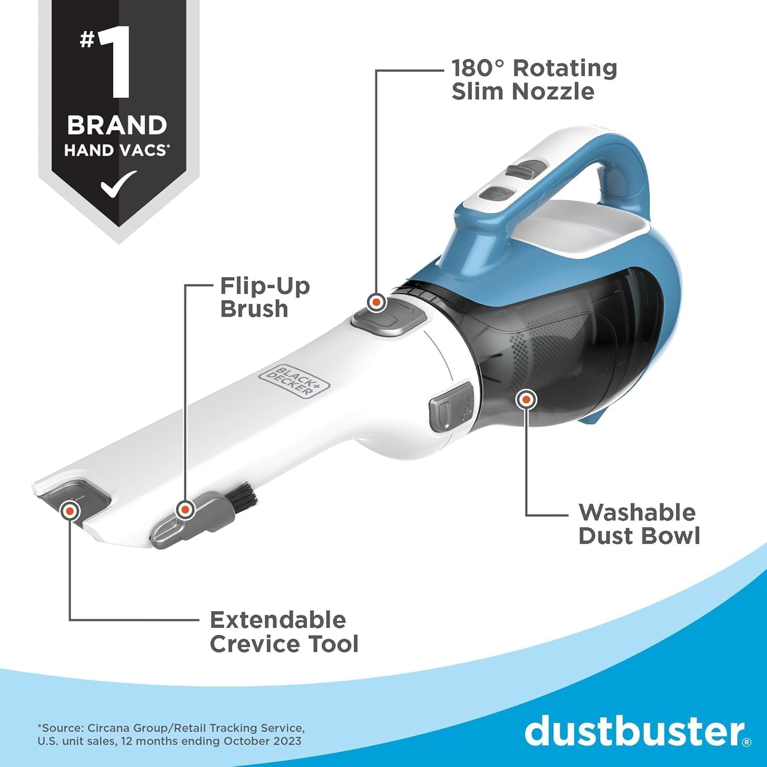 家庭用および車用のコードレスハンドヘルド掃除機、強力な吸引力 - Power Tools Vacuum のレビューと価格