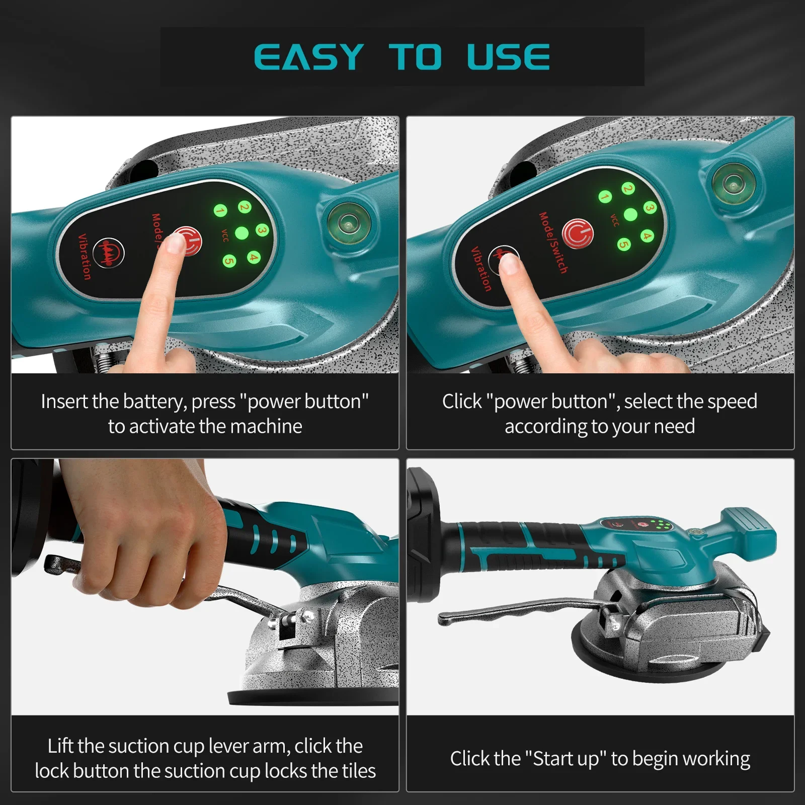 マキタタイル振動レベリングマシンコードレスタイルインテリジェ - Power Tools Makita のレビューと価格