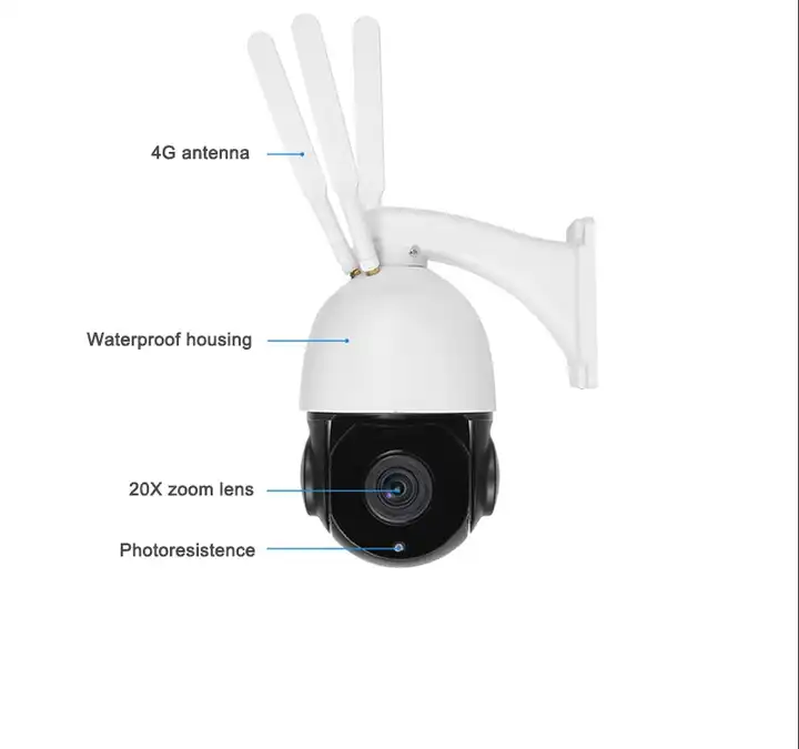 5MP 8MP 20倍光学ズーム 屋外 ワイヤレス 4G カ - Power Tools Zoom のレビューと価格