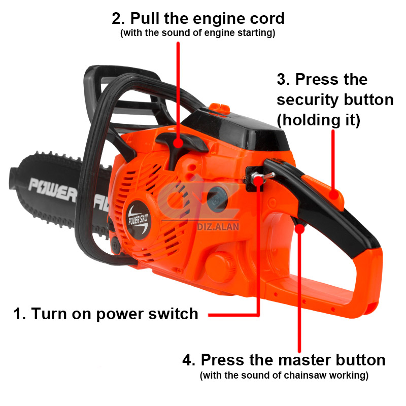 キッズツールパワーチェーンソー電気修理おもちゃリアルなサウン - Power Tools Kids のレビューと価格