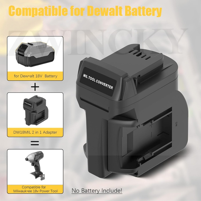 ZWINCKY デウォルト 20V (2 個) リチウム電池 - Power Tools Milwaukee のレビューと価格