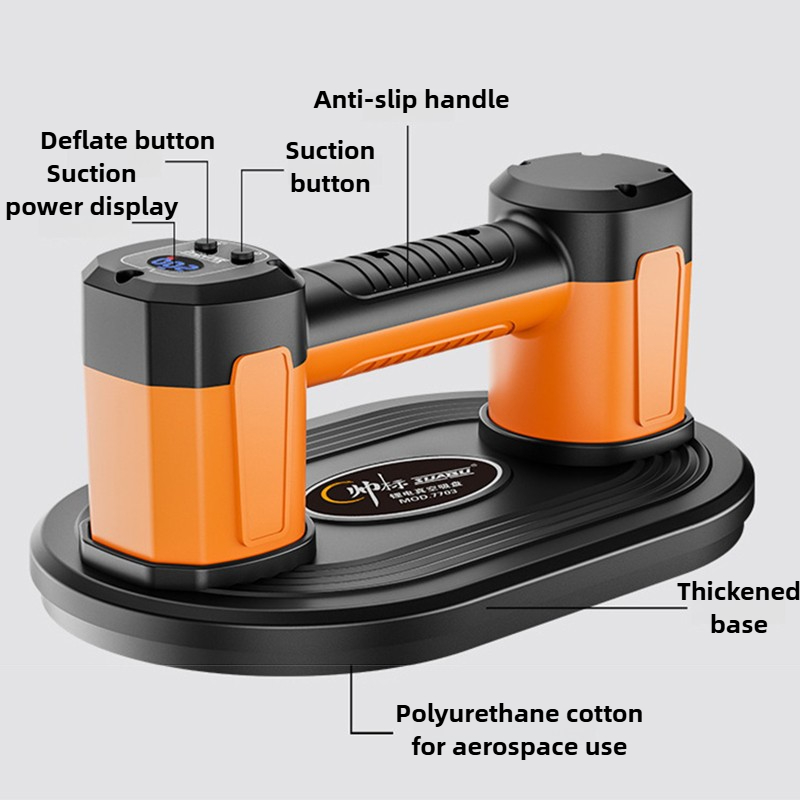 電動真空吸盤ヘビーデューティデジタルディスプレイハンドリング - Power Tools Vacuum のレビューと価格