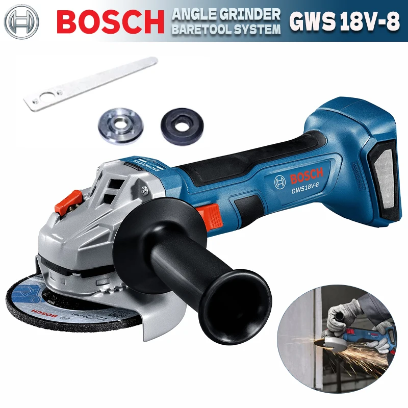 ボッシュ GWS 18V-8 コードレスアングルグラインダー - Power Tools Professional のレビューと価格