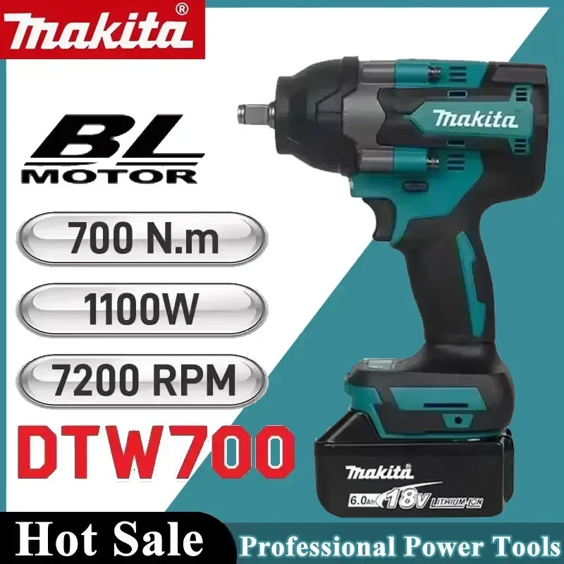 マキタ DTW700 コードレスインパクトレンチ 1000N - Power Tools Makita のレビューと価格