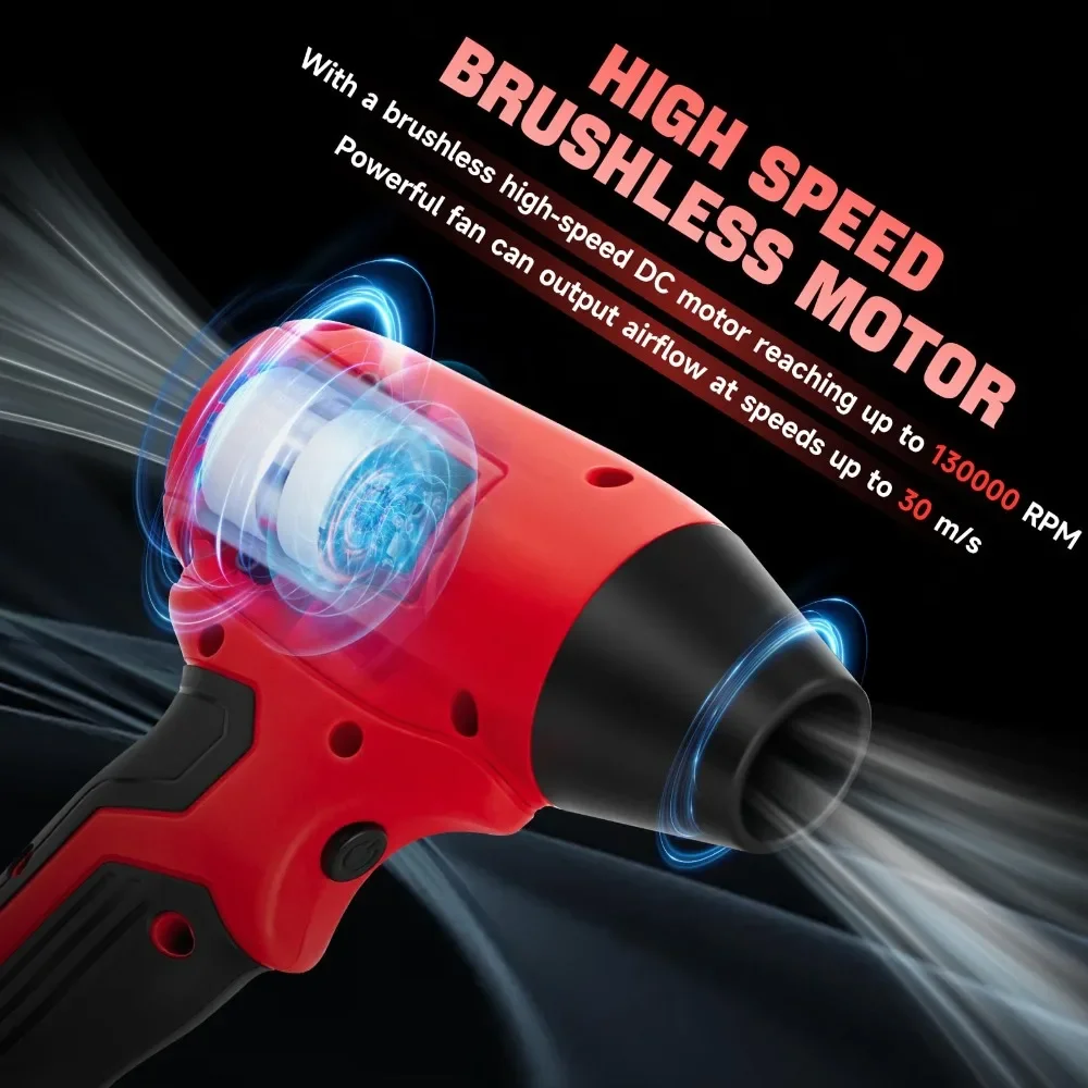電動コードレスターボブロワー、強力ブロワー、ハンドヘルドジェ - Power Tools Milwaukee のレビューと価格