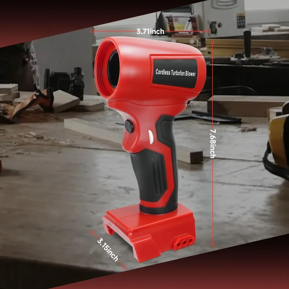 電動コードレスターボブロワー、強力ブロワー、ハンドヘルドジェ - Power Tools Milwaukee のレビューと価格