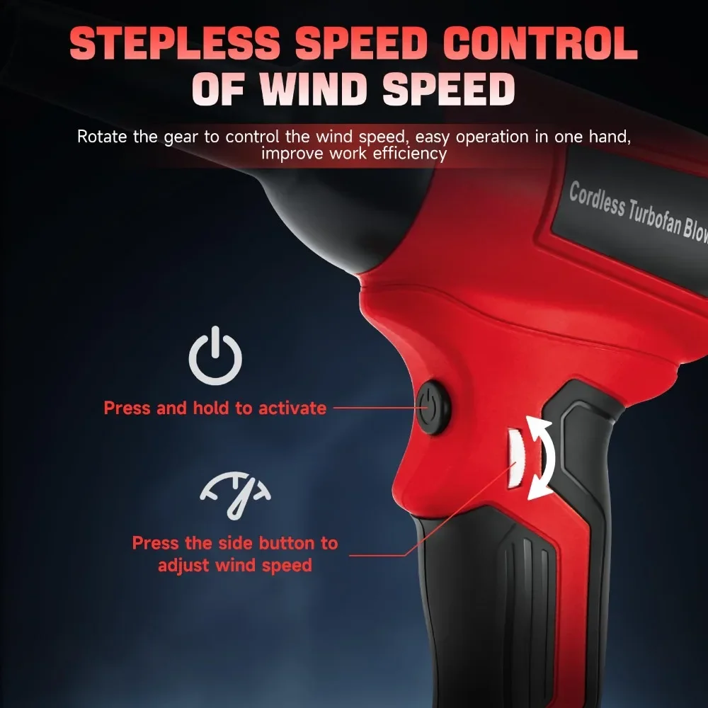 電動コードレスターボブロワー、強力ブロワー、ハンドヘルドジェ - Power Tools Milwaukee のレビューと価格