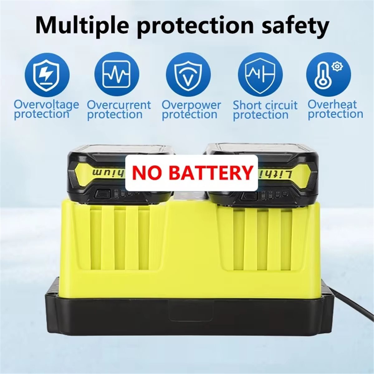 MALL 高速デュアルポート充電器 18V 20V バッテリ - Power Tools Mall のレビューと価格