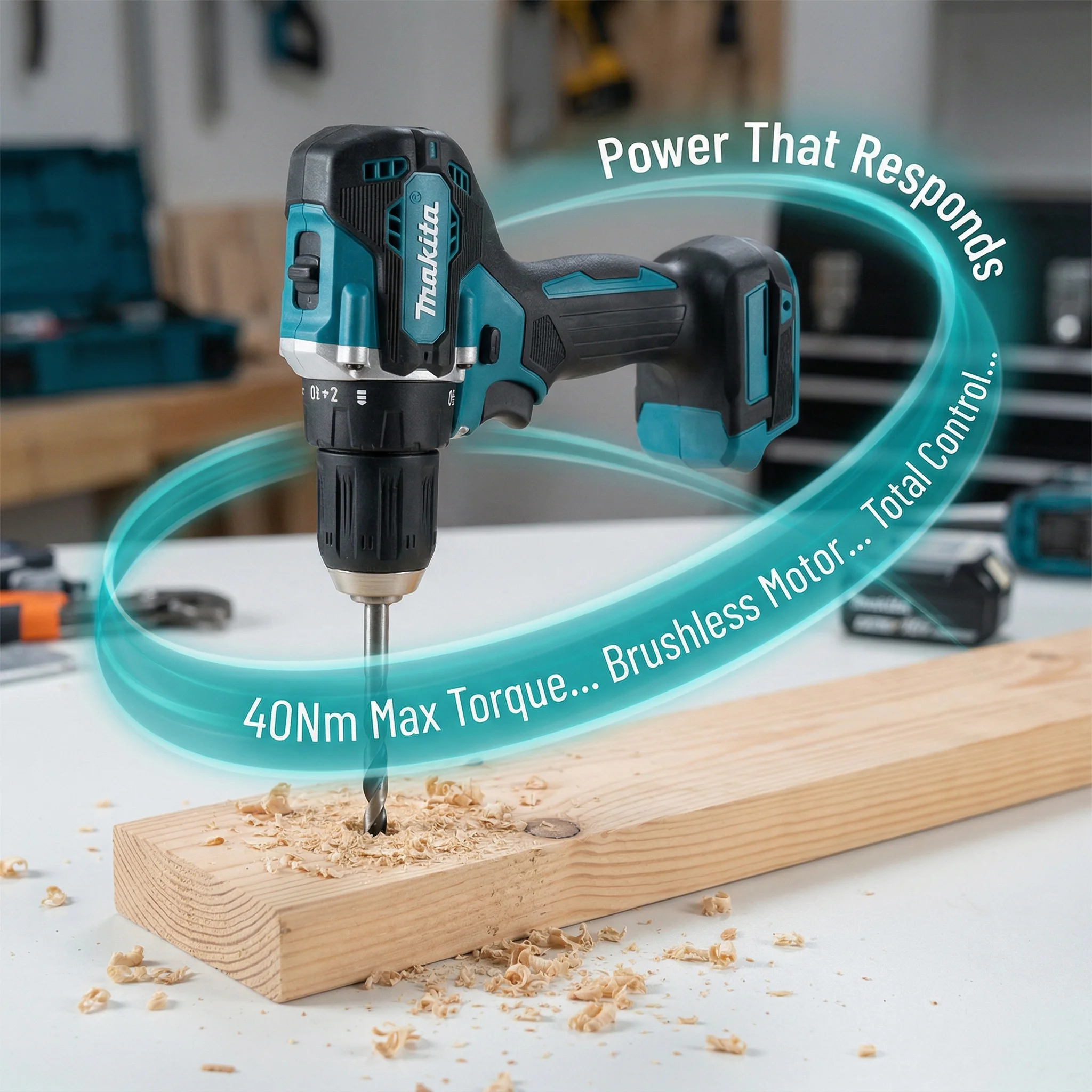 マキタ DDF487 コードレスドライバードリル ブラシレス - Power Tools Underwater のレビューと価格