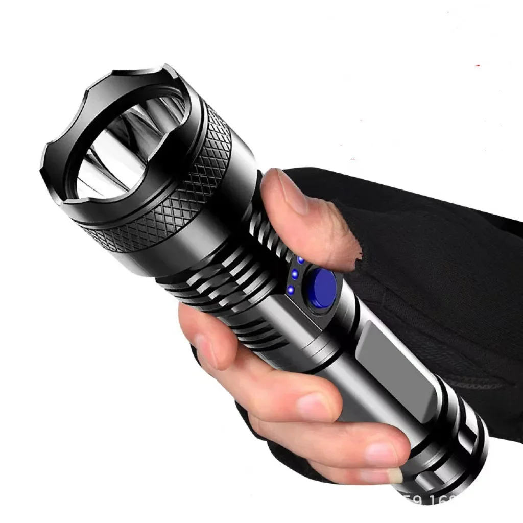ピクニックツール高強力パワーLED懐中電灯戦術トーチディスプ - Power Tools Zoom のレビューと価格