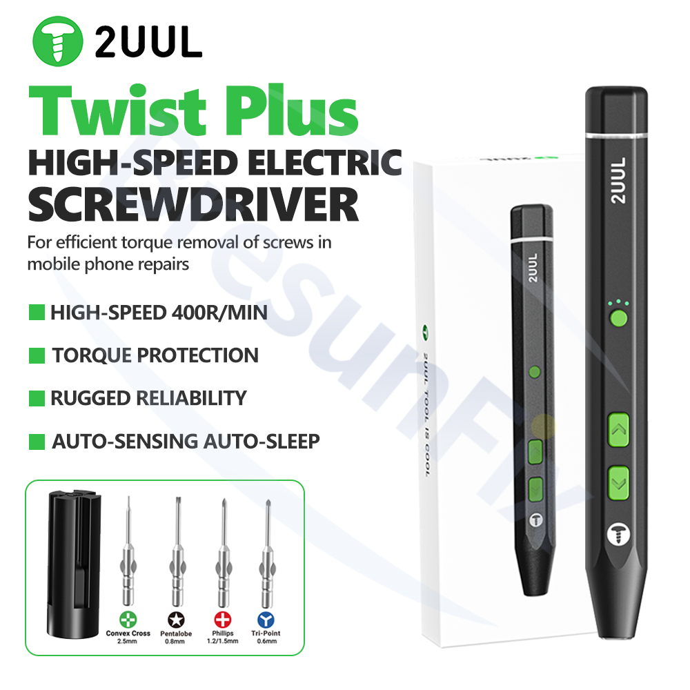2UUL ツイストプラス電動ドライバー 400 RPM 4  - Power Tools Plus のレビューと価格