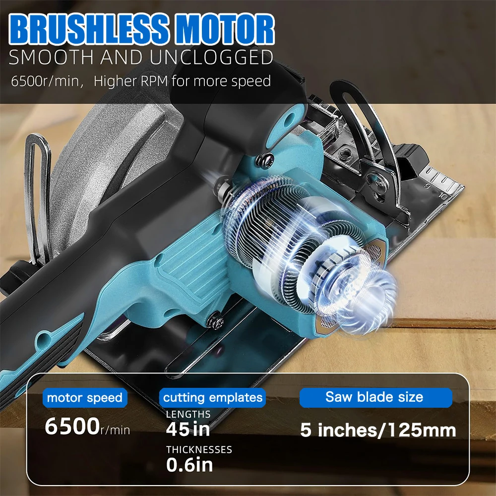マキタ 5 インチブラシレス電気丸鋸コードレスハンドヘルド多 - Power Tools Makita のレビューと価格