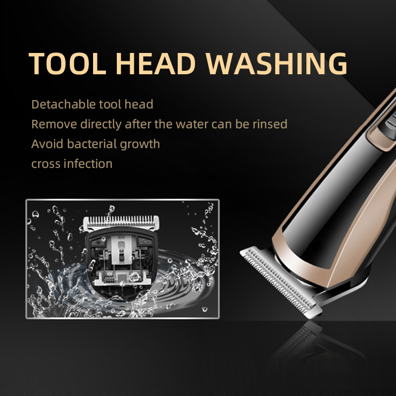 Kemei 418 プロフェッショナル電気バリカン充電式ベビ - Power Tools Underwater のレビューと価格
