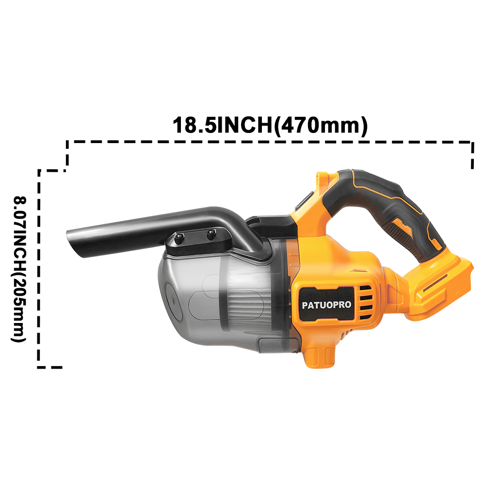 PATUOPRO ブラシレス電気掃除機コードレス集塵機充電式 - Power Tools Vacuum のレビューと価格