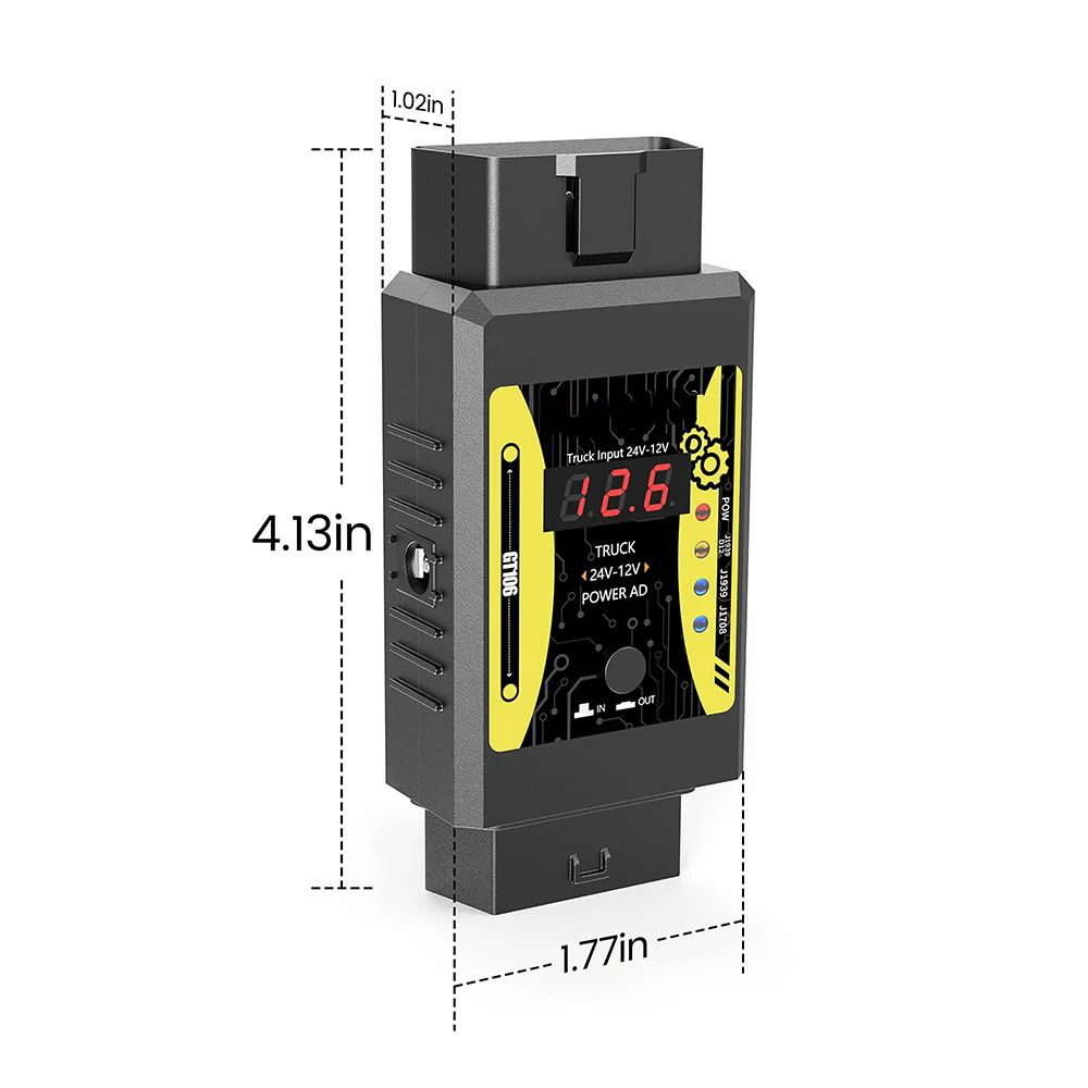 Godiag GT106 Plus大型トラック用アダプター  - Power Tools Plus のレビューと価格