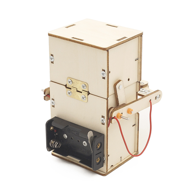 木製電動食べるコインロボット DIY モデル & 建築科学教 - Power Tools Kids のレビューと価格