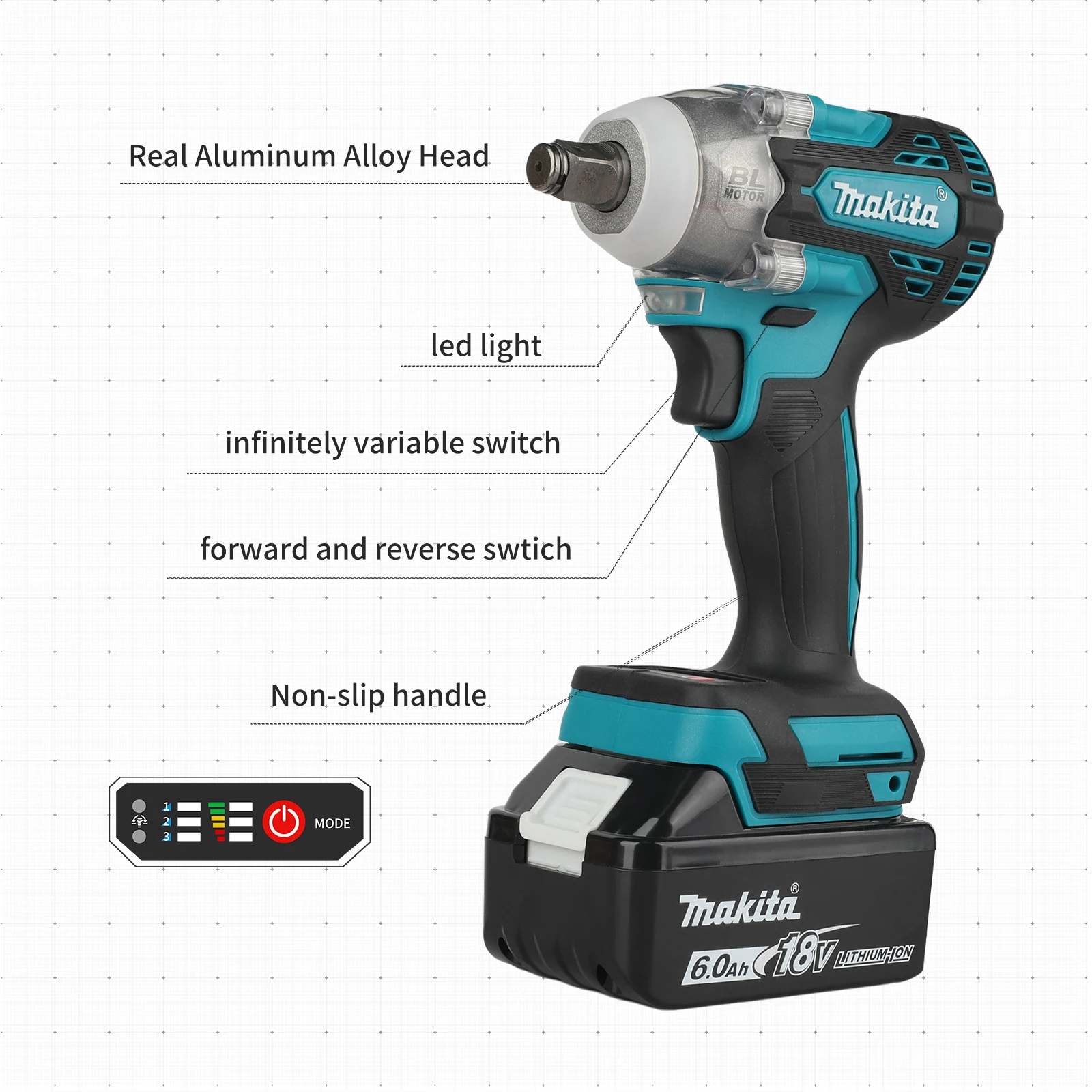 マキタ DTW300 18Vツールセット ブラシレスパワー大 - Power Tools Makita のレビューと価格