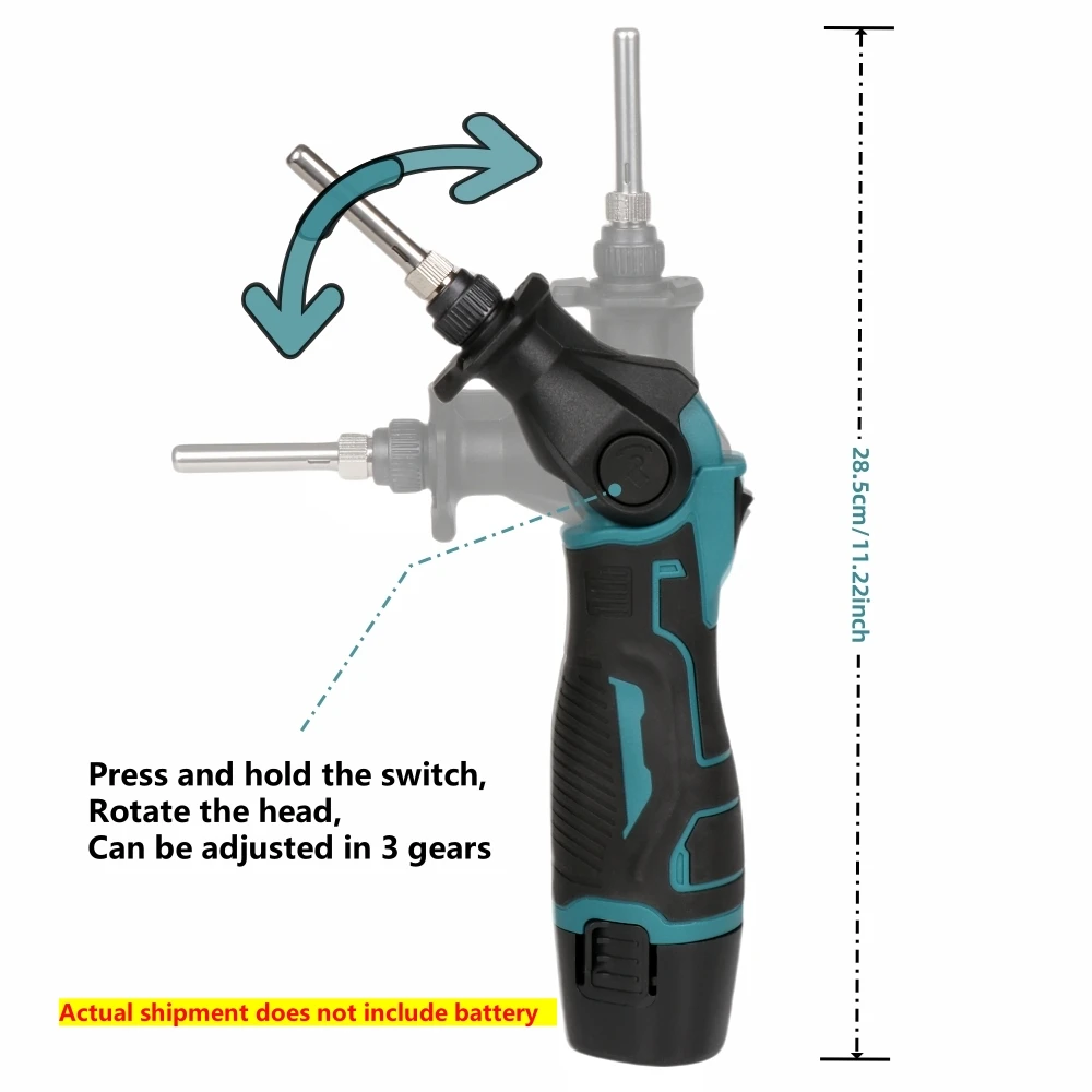 マキタ 12V リチウムイオン電動はんだごて 角度調整可能  - Power Tools Makita のレビューと価格